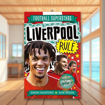 【现货】足球明星特辑：利物浦英文儿童漫画进口原版外版书平装14岁以上【Football Superstars】Liverpool RuleSimon Mugfordwe书