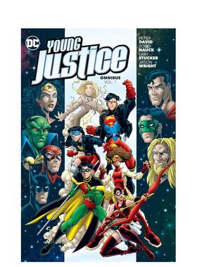 【预售】DC漫画 少年正义联盟卷1 Young Justice Omnibus 1 少年正义队 英文漫画书原版进口图书 罗宾/夜翼超级小子神奇女孩