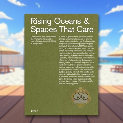 【预售】上升的海洋和关心的空间英文建筑设计建筑师工作室进口原版图书Rising Oceans & Spaces That Care精装Kashef Chowdhury书