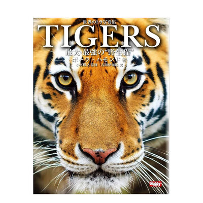 【现货】TIGERS 世界最大の猫 魅惑のトラ写真集 TIGERS 老虎摄影集