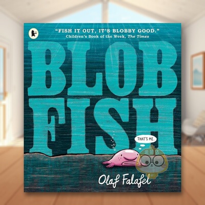 【现货】球状鱼Blobfish英文儿童绘本动物生态环保3-6岁精装Olaf Falafel进口原版书Walker Books UK6397659书籍图书外版正版