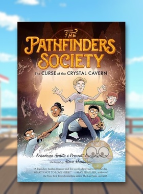 【预售】探路者 02 水晶洞英文儿童章节书进口原版外版书Pathfinders 02 Crystal CavernSeditaViking (US)书籍图书正版