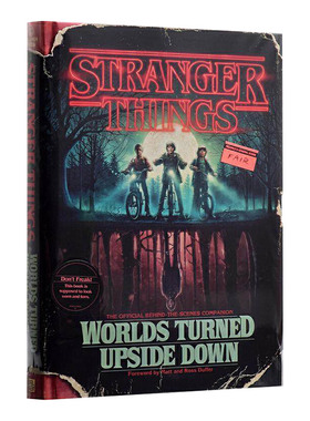 【预售】怪奇物语：顛倒世界官方幕后艺术画册 Stranger Things:Worlds Turned Upside Down 英文原版幕后集锦设定集 Netflix美剧