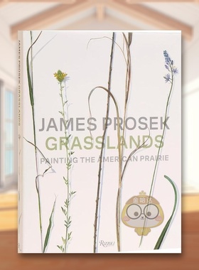 【预售】JamesProsekGrasslands植物自然插画英文插画原画设定集进口原版书精装14岁以上James Prosek Grasslands Painting the书