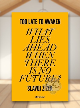 【预售】觉醒太晚了英文人文历史进口原版外版书精装14岁以上Too Late to Awaken Slavoj ZizekAllen Lane书籍图书正版