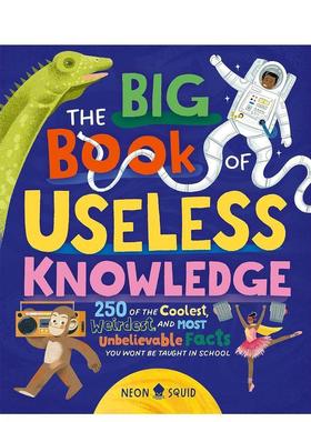 【现货】无用知识大百科 The Big Book of Useless Knowledge 原版英文儿童绘本进口书籍图书外版正版