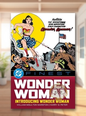 【预售】神奇女侠：神奇女侠登场 【DC Finest】Wonder Woman: Introducing Wonder Woman 原版英文漫画书进口书籍图书外版正版