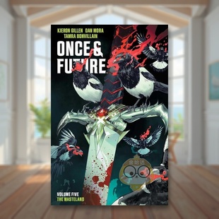 预售 Future Kieron Studios书籍图书外版 书Once BOOM 永恒之王卷5英文漫画进口原版 正版 Gillen Vol.