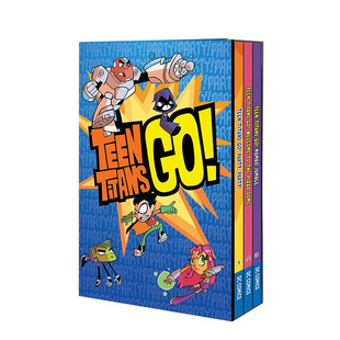 【预售】少年泰坦出击！ 套装1：电视或非电视 Teen Titans Go! Box Set 1: TV or Not TV 原版英文青少年读物