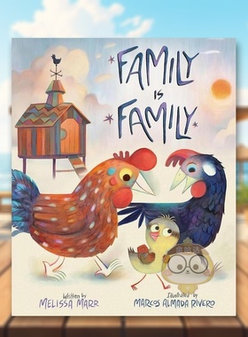 【预售】家庭就是家庭英文儿童绘本人际关系精装进口原版书3岁-6岁Family Is FamilyMARR  MELISSANancy Paulsen Books书籍图书外