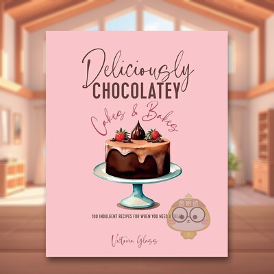 【预售】美味巧克力蛋糕和面包英文餐饮进口原版外版书精装14岁以上Deliciously Chocolatey Cakes & Bakes Victoria Glass Ryla书