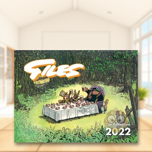 【现货】贾尔斯收藏集2022Giles The Collection 2022英文漫画Carl Giles平装Hamlyn进口原版书600636588书籍图书外版正版