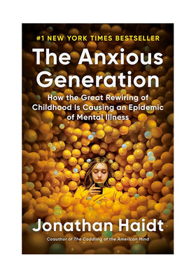 【现货】焦虑的一代 The Anxious Generation 原版英文心灵励志