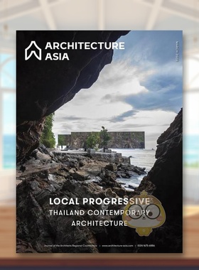 【预售】亚洲建筑：本土进步 泰国当代建筑英文建筑风格与材料构造设计简装进口原版外版书籍Architecture Asia: Local Progressi