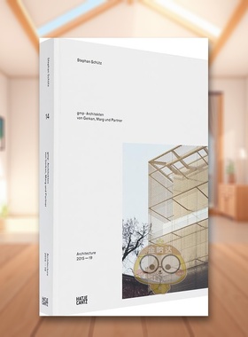 【现货】德国GMP建筑事务所英文建筑设计建筑师工作室进口原版图书GMP Architekten von Gerkan精装Stephan SchutzHatje Cantz书籍