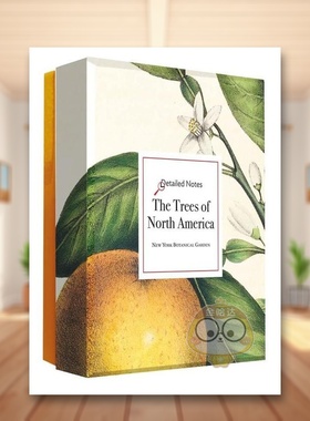 【预售】北美树木 详解笔记卡套装The Trees of North America Detailed Notecard Set英文插画原画设定集Abbeville PressAbbevil