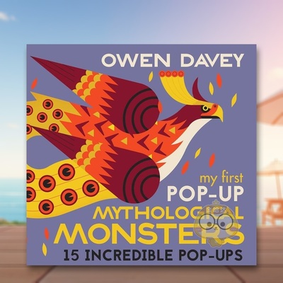 【预售】【立体书】我的苐一本神兽 My First Pop-Up Mythological Monsters 原版英文儿童立体进口书籍图书外版正版