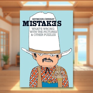 【预售】【益智互动书】来找茬英文儿童趣味进口原版外版书精装3-6周岁MistakesSeymour ChwastSeven Stories Press书籍图书正版