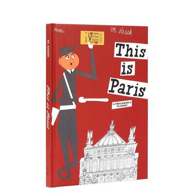 【预售】这就是巴黎 【This is . . .】This is Paris 原版英文儿童绘本 Miroslav Sasek经典畅金肖系列 全新小开本进口书籍图书外