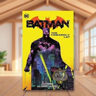 Comics Jame书 Lot Vol. 现货 蝙蝠侠卷4胆小鬼英文漫画简装 2023艾斯纳奖最佳编剧 Cowardly 进口原版 The 书Batman