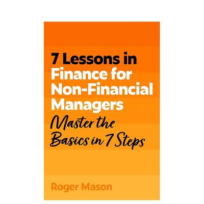 【预售】非财务人员财务七堂课 7 Lessons in Finance for Non-Financial M Master the Basics of Finance  原版英文商业行销进口