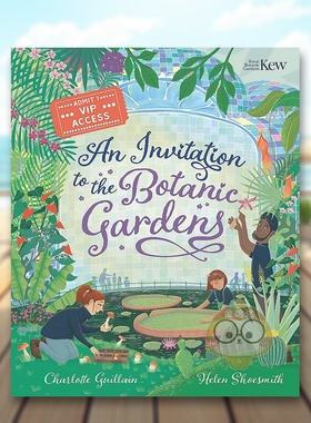 【预售】植物园邀请函 An Invitation to the Botanic Gardens 原版英文儿童绘本进口书籍图书外版正版