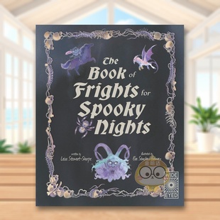 for 预售 Spooky 英文儿童绘本 The 原版 惊魂夜之书：暗夜恐怖档案 插画笔记 Book Nights Frights