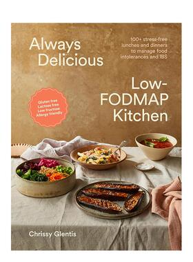 【预售】低FODMAP美味厨房 100+道轻松料理，应对食物敏感与肠易激综合征  原版英文餐饮生活美食 低发漫饮食