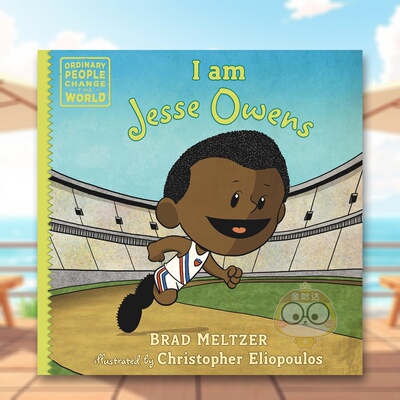 【现货】我叫杰西-欧文斯I Am Jesse Owens英文儿童绘本交通工具城市人文6-9岁精装进口原版书Meltzer  Brad Rocky Pond Books书籍