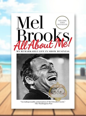 【预售】关于我的一切梅尔布鲁克斯传记奥斯卡终身成就奖得主All About Me! 英文文学传记平装进口原版书Mel Brooks Cornerstone书