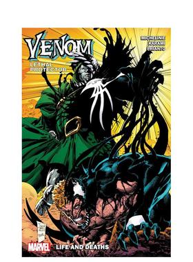 【预售】漫威漫画 毒液:致命守护者-生与死 Venom:Lethal Protector-Life And Deaths 英文漫画书原版进口图书 毁灭博士/末日博士
