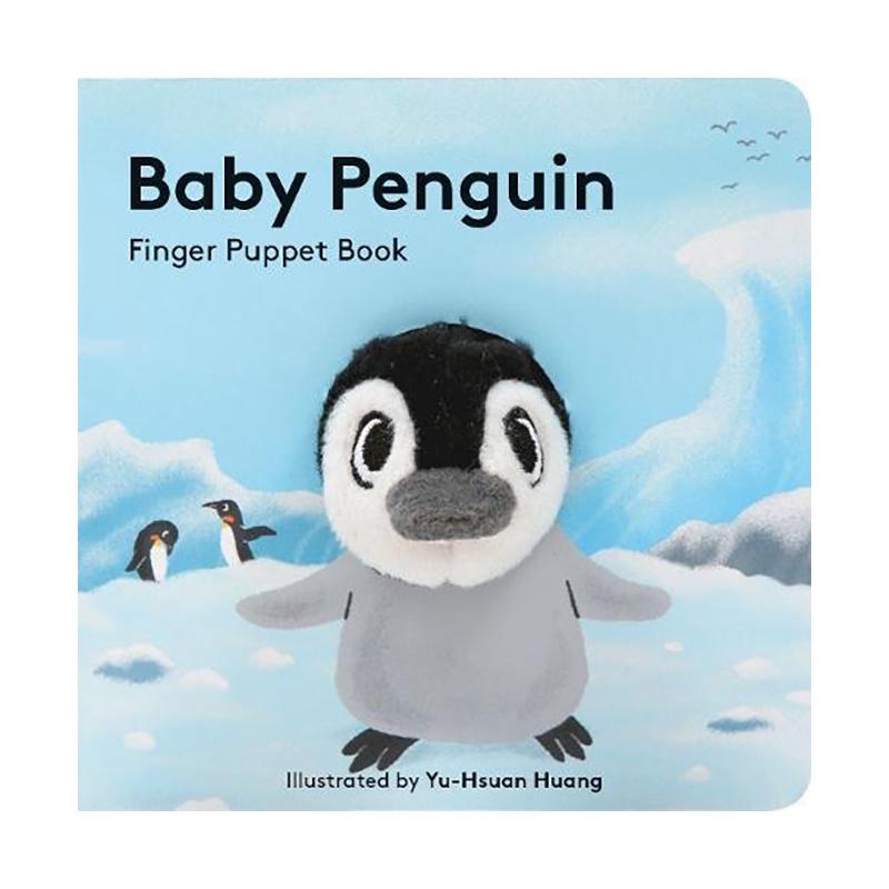 【现货】企鹅宝宝小小手指偶 纸板书Baby Penguin: Finger Puppet Book (Little Finger Puppet Board Books)英文进口原版儿童趣味