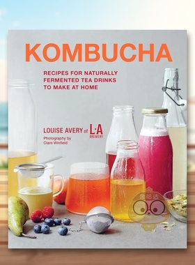 【预售】康普茶在家制作自然发酵茶饮Kombucha英文餐饮Avery精装Ryland Peters&Small进口原版书788794763书籍图书外版正版