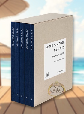 【预售】彼得卒姆托1985–2013Peter Zumthor 1985-2013英文建筑设计建筑师工作室Peter Zumthor精装Scheidegger & Spiess进口原版