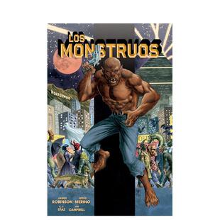 【预售】怪物们 Los Monstruos 英文漫画进口原版图书籍外文正版James Robinson  Jesus Merino