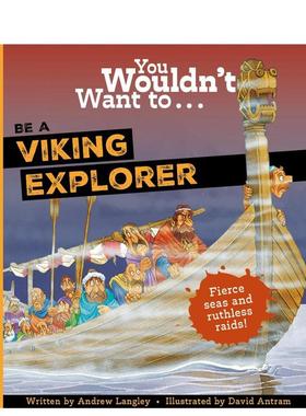 【预售】千万别当维京探险家 You Wouldn't Want To Be A Viking Explorer 原版英文儿童绘本进口书籍图书外版正版