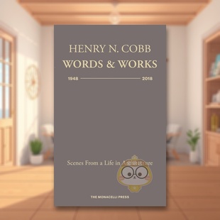 1948 正版 英文建筑设计进口书籍图书外版 Words 预售 亨利?N?科布：言论与作品 Henry 2018 原版 Works Cobb