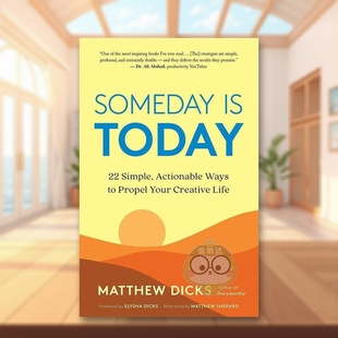 New 正版 千里之行始于足下Someday 书8687503书籍图书外版 Library进口原版 World Dicks平装 Today英文心灵励志Matthew 现货