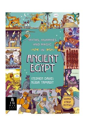 【预售】古埃及的神话、木乃伊与魔法 Myths， Mummies and Magic in Ancient Egypt 原版英文儿童绘本进口书籍图书外版正版