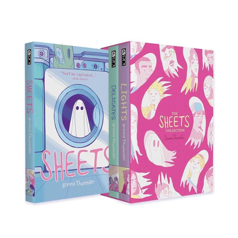 【预售】床单 漫画套装合集 The Sheets Collection Slipcase Set 英文漫画进口原版图书籍外文正版Brenna Thummler
