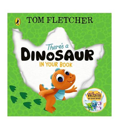 【预售】你的书里有只恐龙 There's a Dinosaur in Your Book 原版英文儿童绘本进口书籍图书外版正版