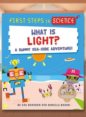 【现货】科学第一步什么是光First Steps in Science What is Light英文儿童绘本知识百科9-12岁精装Kay Barnham进口原版书Waylan
