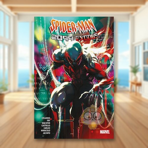 【预售】【漫威】蜘蛛侠2099出世英文漫画进口原版书平装Spider-man 2099: Exodus Steve OrlandoPanini Publishing书籍图书外版正