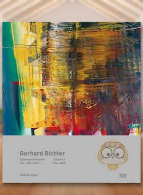 【预售】格哈德·里希特作品集（卷三） Gerhard Richter Catalogue Raisonné. Volume 3 原版英文艺术画册画集进口书籍图书外版
