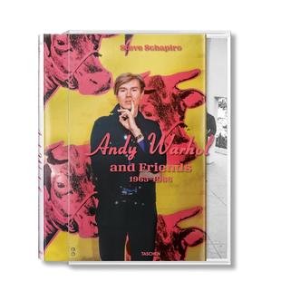 史蒂夫·夏皮罗：安迪·沃霍尔和朋友们Steve 英文摄影 现货 Friends原版 and Schapiro.Andy TASCHEN限量版 Warhol