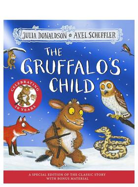【预售】咕噜牛的孩子（20周年纪念版） The Gruffalo's Child 20th Anniversary Edition 原版英文儿童绘本进口书籍图书外版正版