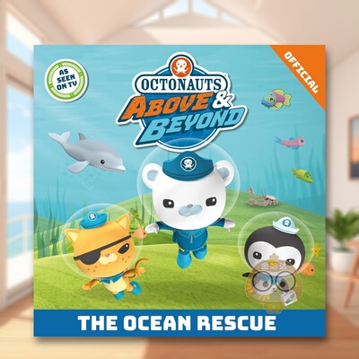 【预售】海底小纵队：海洋救援 Octonauts Above & Beyond: The Ocean Rescue 原版英文儿童绘本进口书籍图书外版正版
