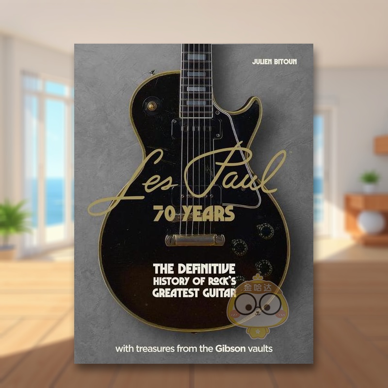 【预售】莱斯保罗的70年摇滚乐的伟大吉他史Les Paul - 70 Years The definitive history of rock’s greatest guitar英文生活音