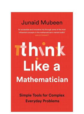 【预售】像数学家一样思考：解决复杂日常问题的简单工具 Think Like a Mathematician 原版英文社会科学