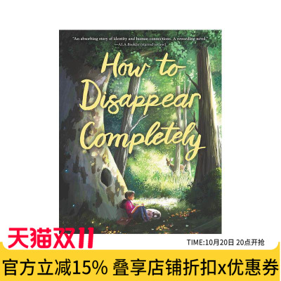 【现货】如何彻底消失 How to Disappear Completely  英文进口原版儿童分阶阅读图书 Standish  Ali外文正版